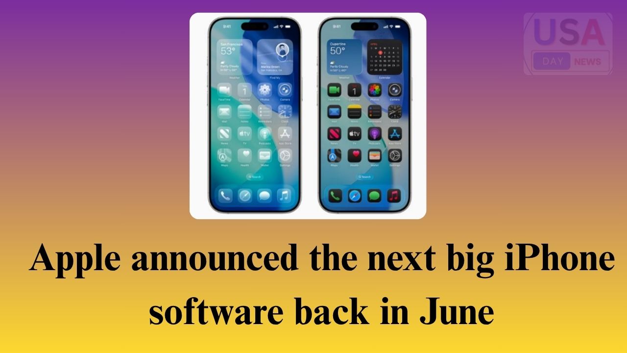 Apple Announced The Next Big iPhone Software Back in June